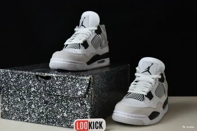 Cheap TBK DH6927-111 Black Jordan Military Retro 4 0622